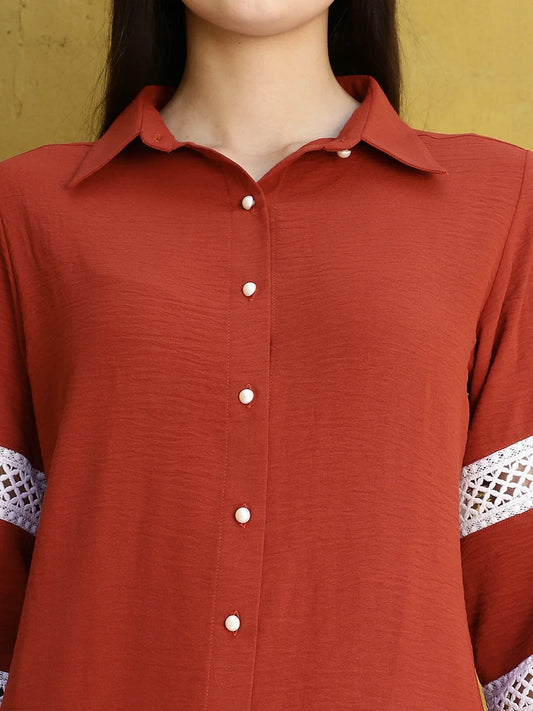 Majestic Orange Hue 2-Piece Set