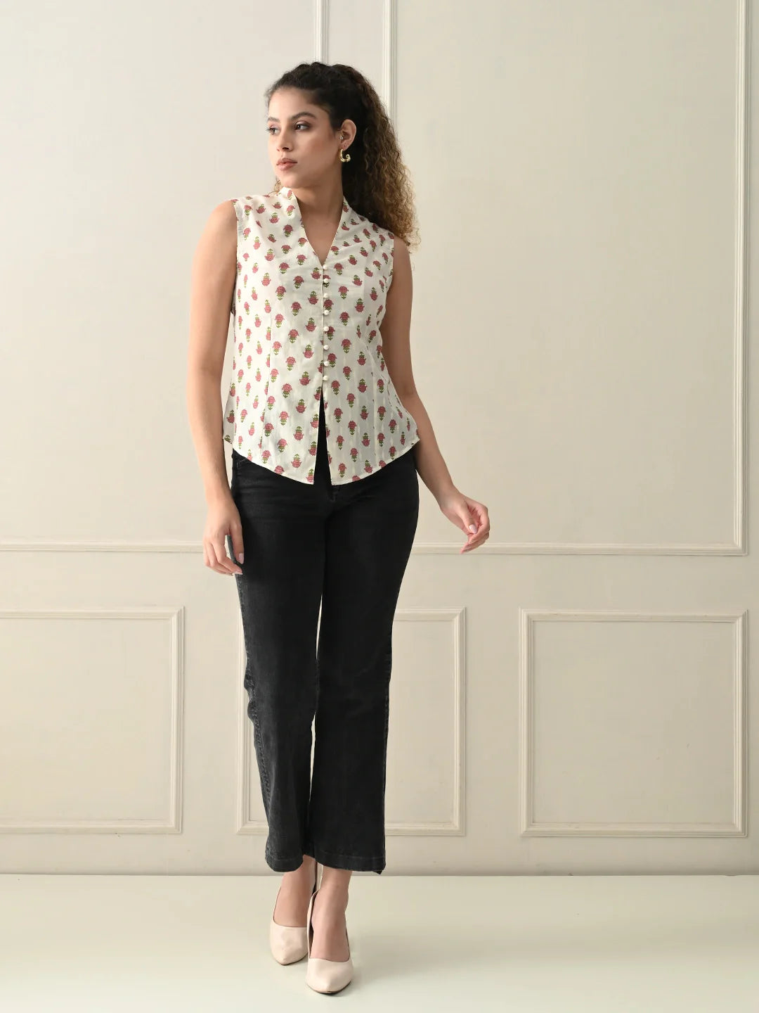 Rosebloom Summer Vest