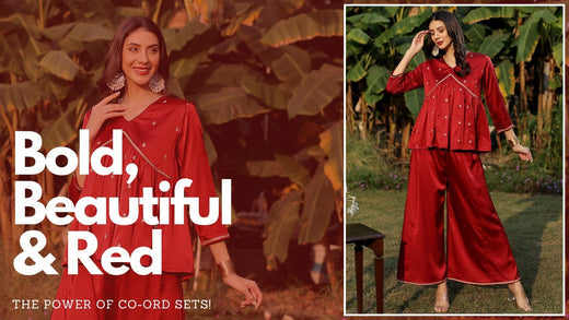 Why Red Co Ord Set Are a Bold Fashion Statement for Every Woman