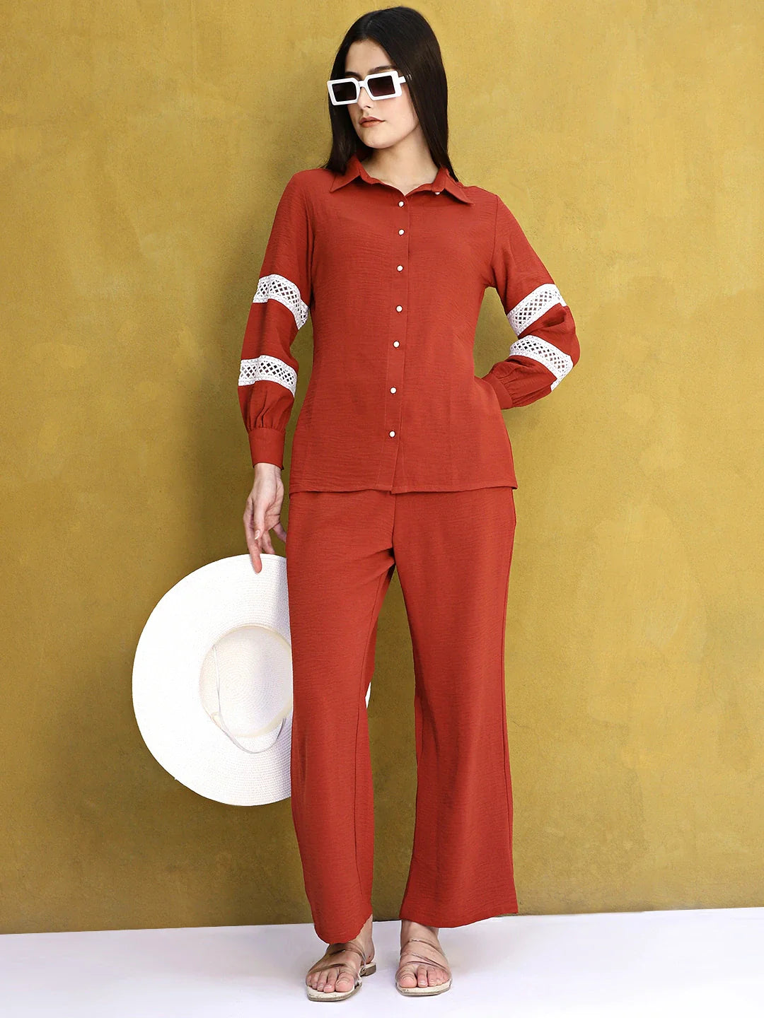 Majestic Orange Hue 2-Piece Set