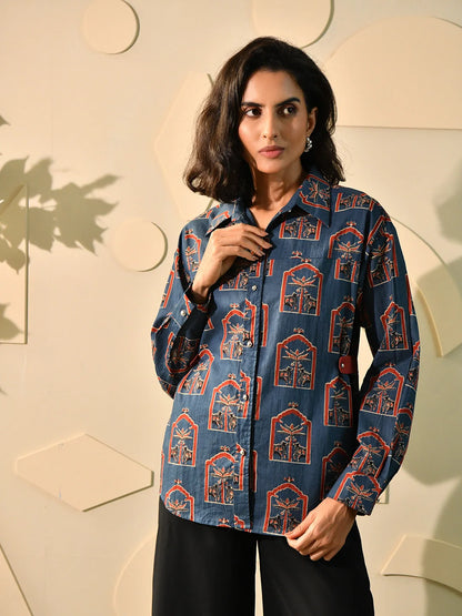 Heritage Charm Printed Shirt