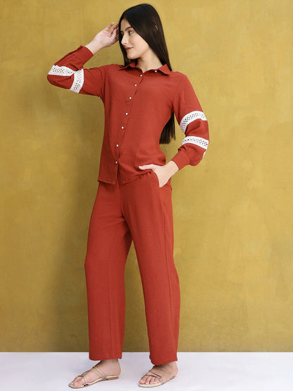 Majestic Orange Hue 2-Piece Set