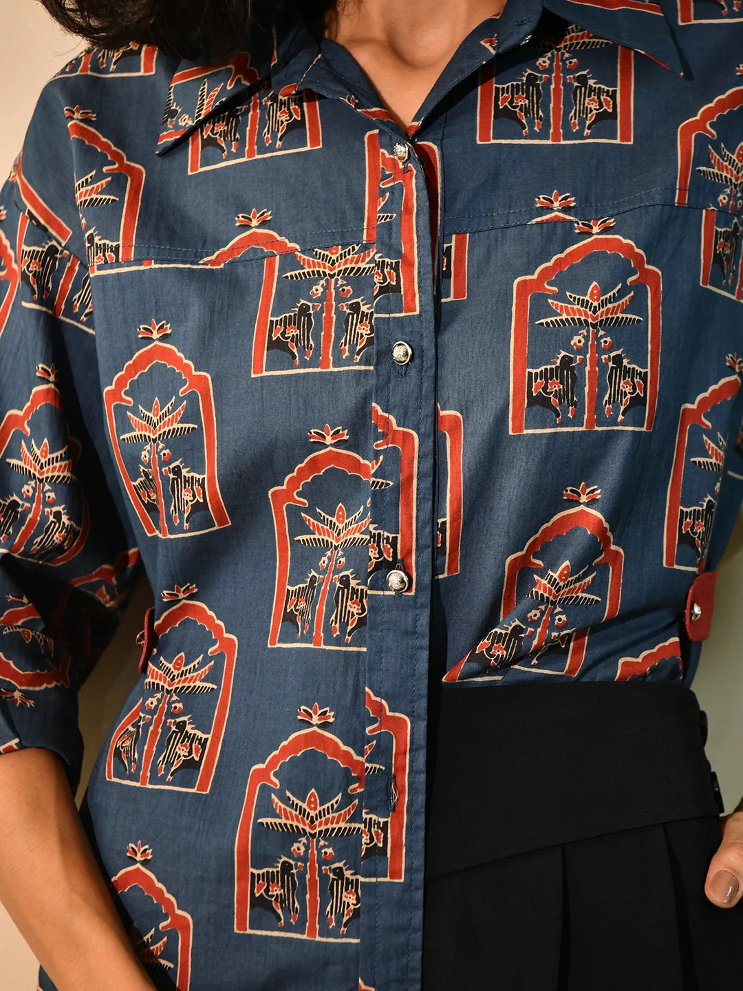 Heritage Charm Printed Shirt