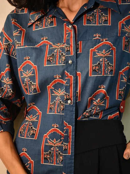 Heritage Charm Printed Shirt