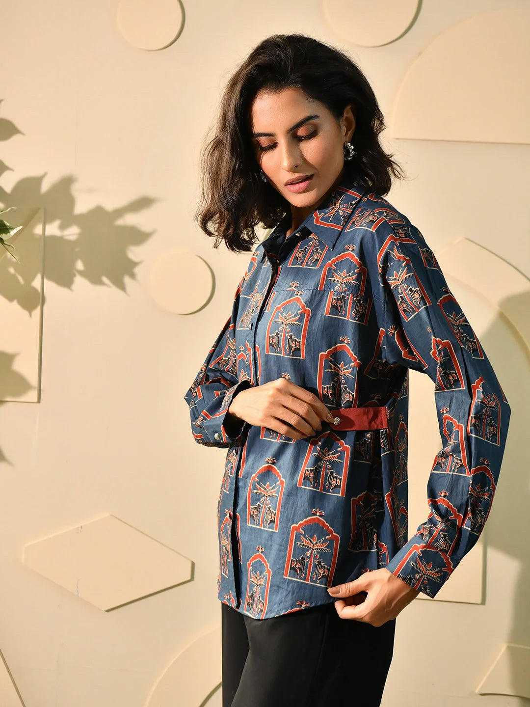 Heritage Charm Printed Shirt