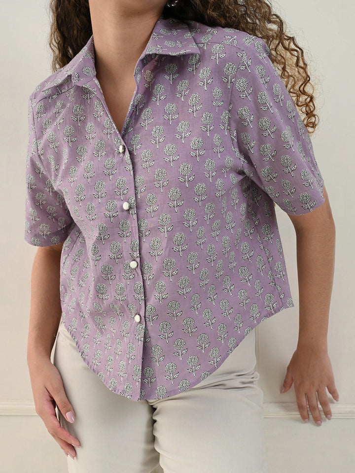 Lavender Trails Shirt