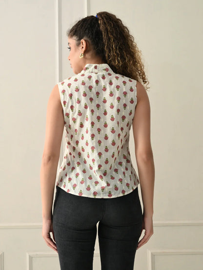 Rosebloom Summer Vest