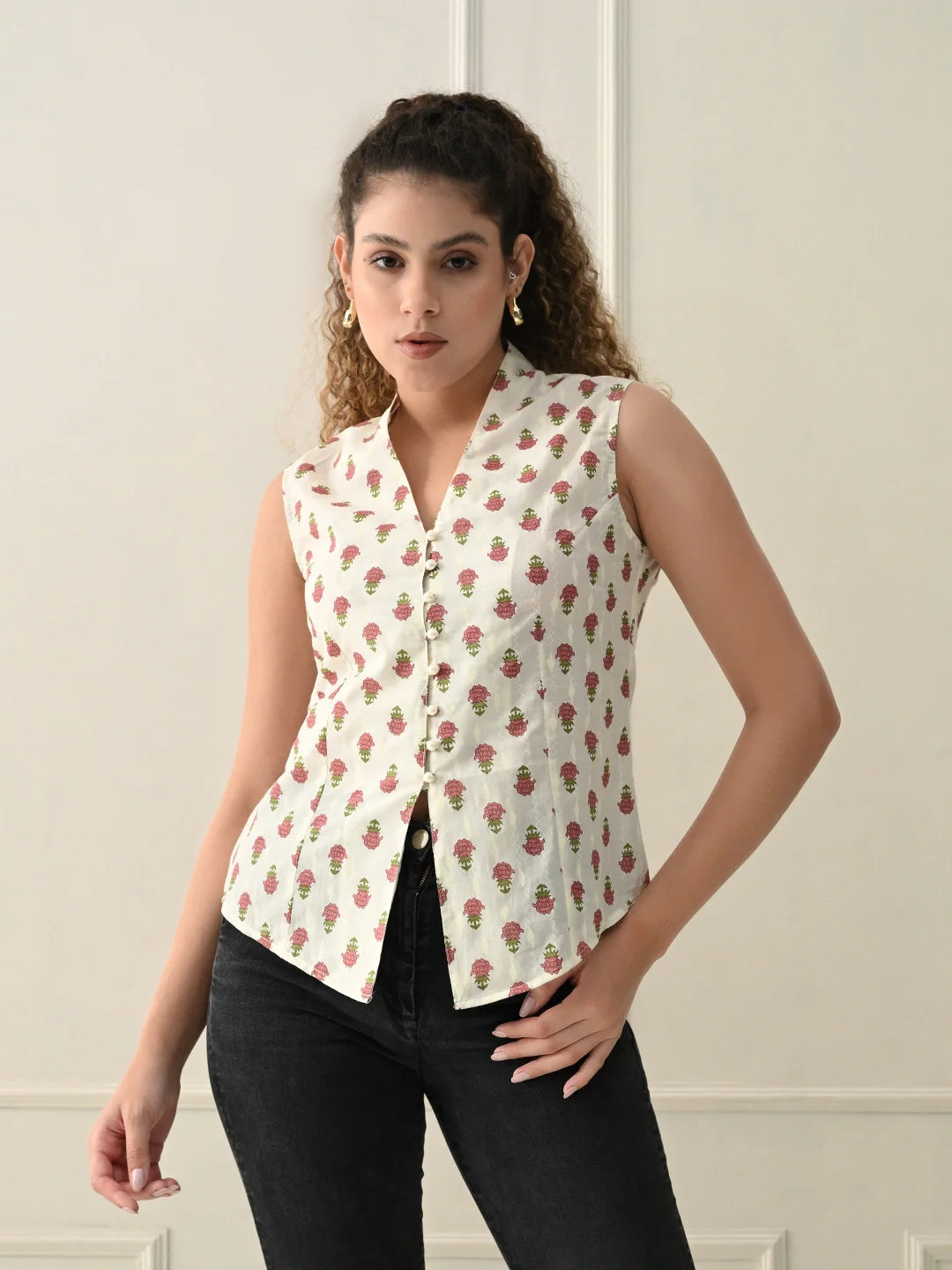 Rosebloom Summer Vest