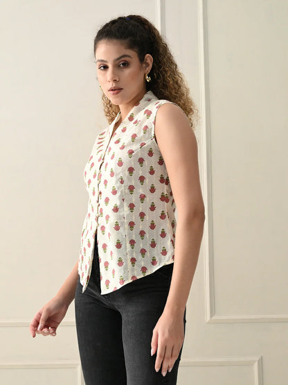 Rosebloom Summer Vest