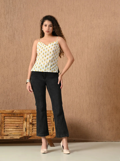Marigold Breeze Top