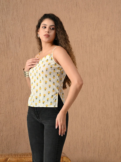 Marigold Breeze Top