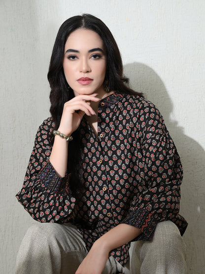 Syahi Black Shirt