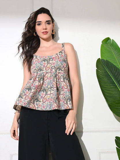 Vintage Bloom Top