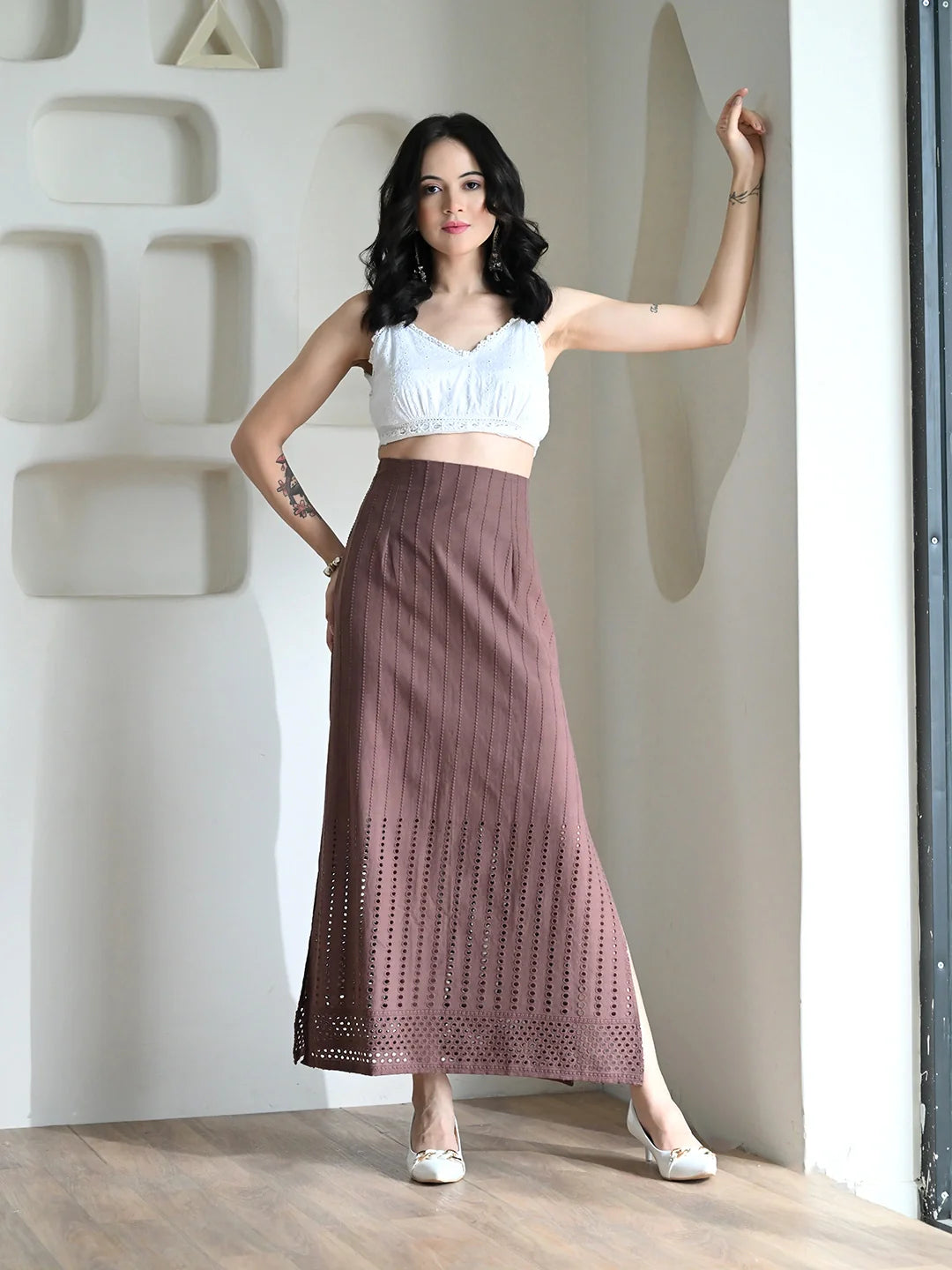 Brown Breeze Skirt