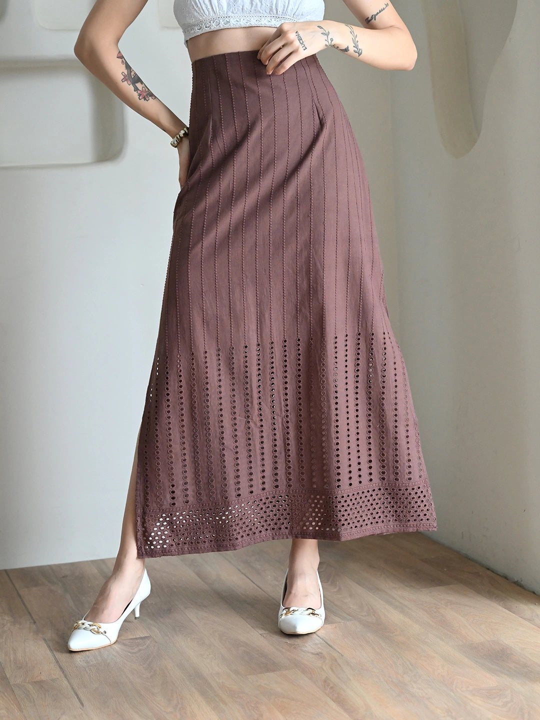 Brown Breeze Skirt
