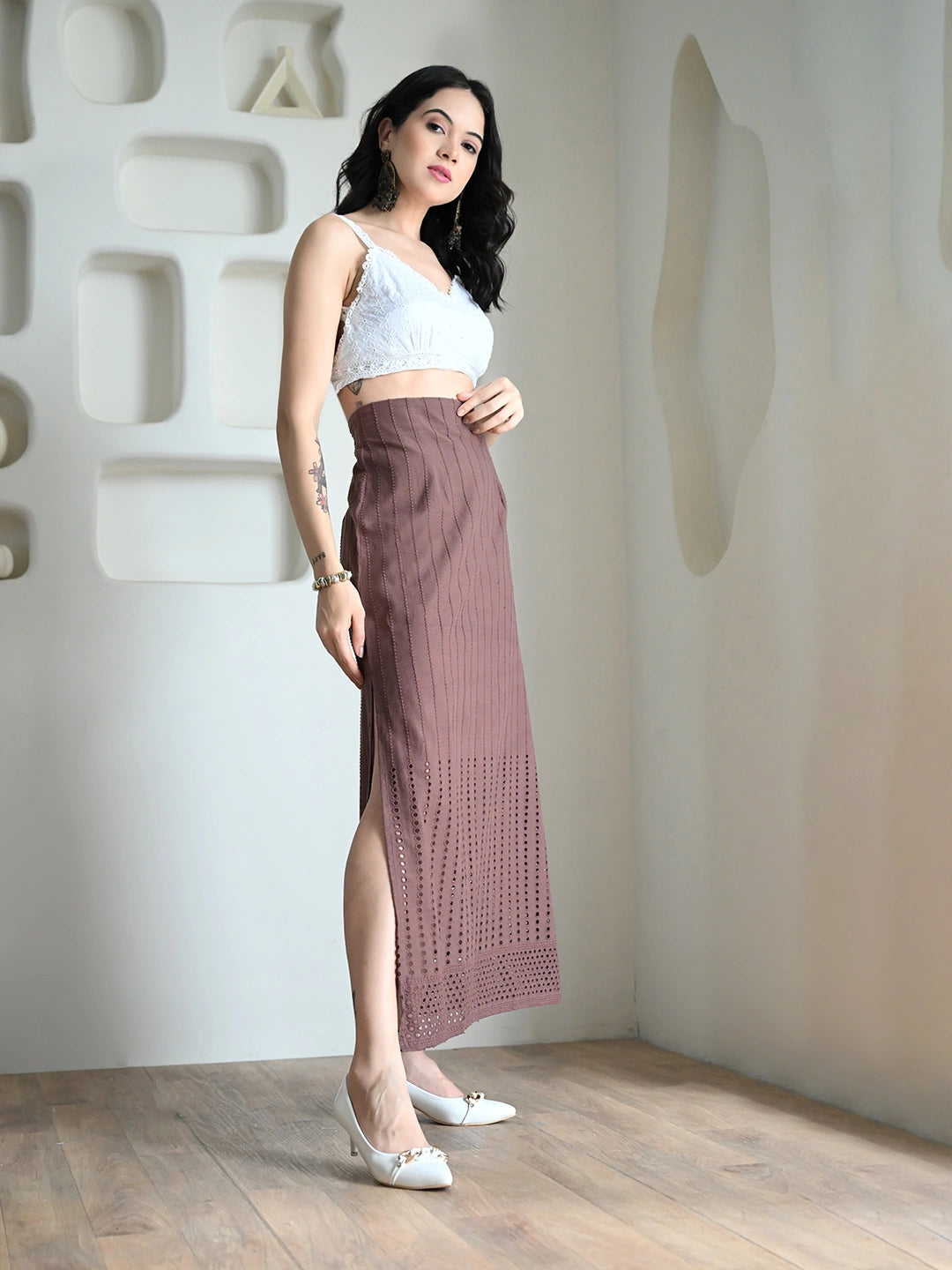 Brown Breeze Skirt