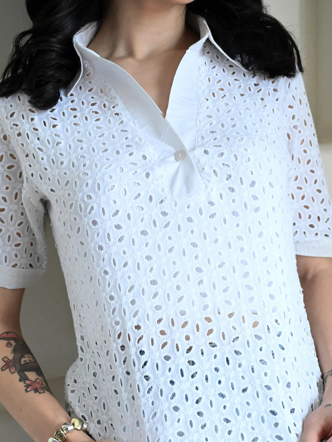 Petal Trace Top
