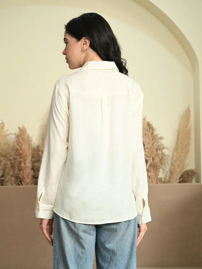 Pearl White Shirt
