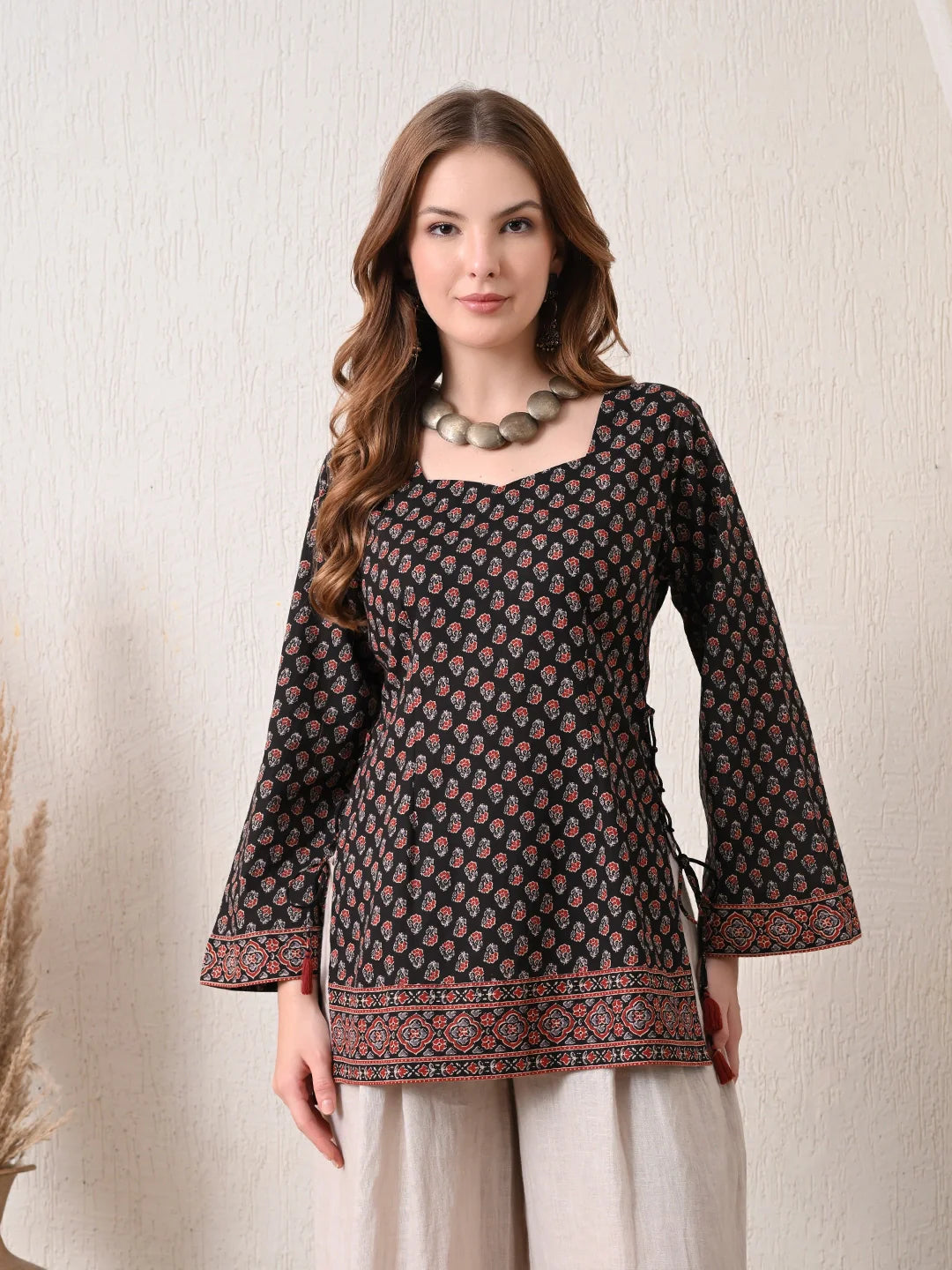 Nisha Side Slit Top