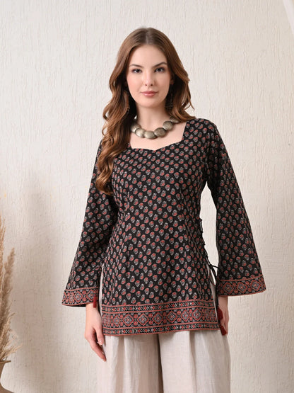 Nisha Side Slit Top