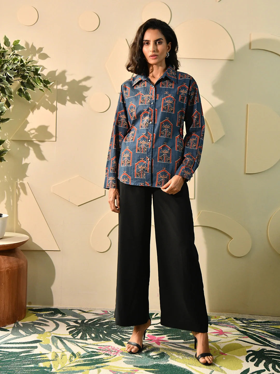 Heritage Charm Printed Shirt