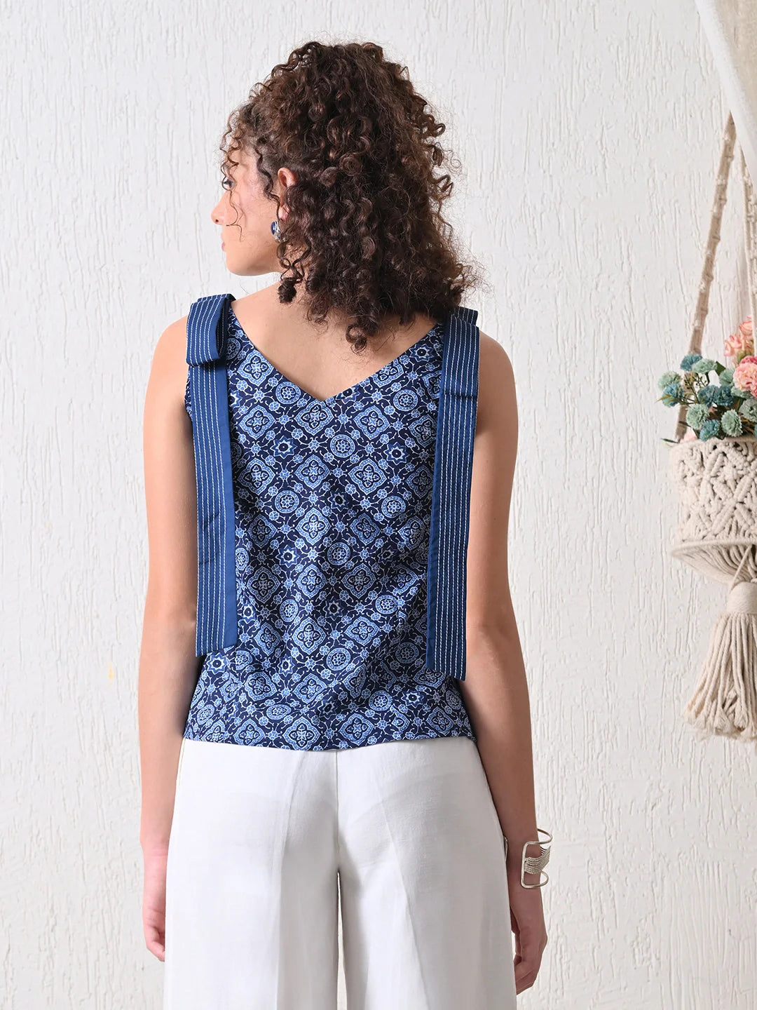 Indigo Raag Top