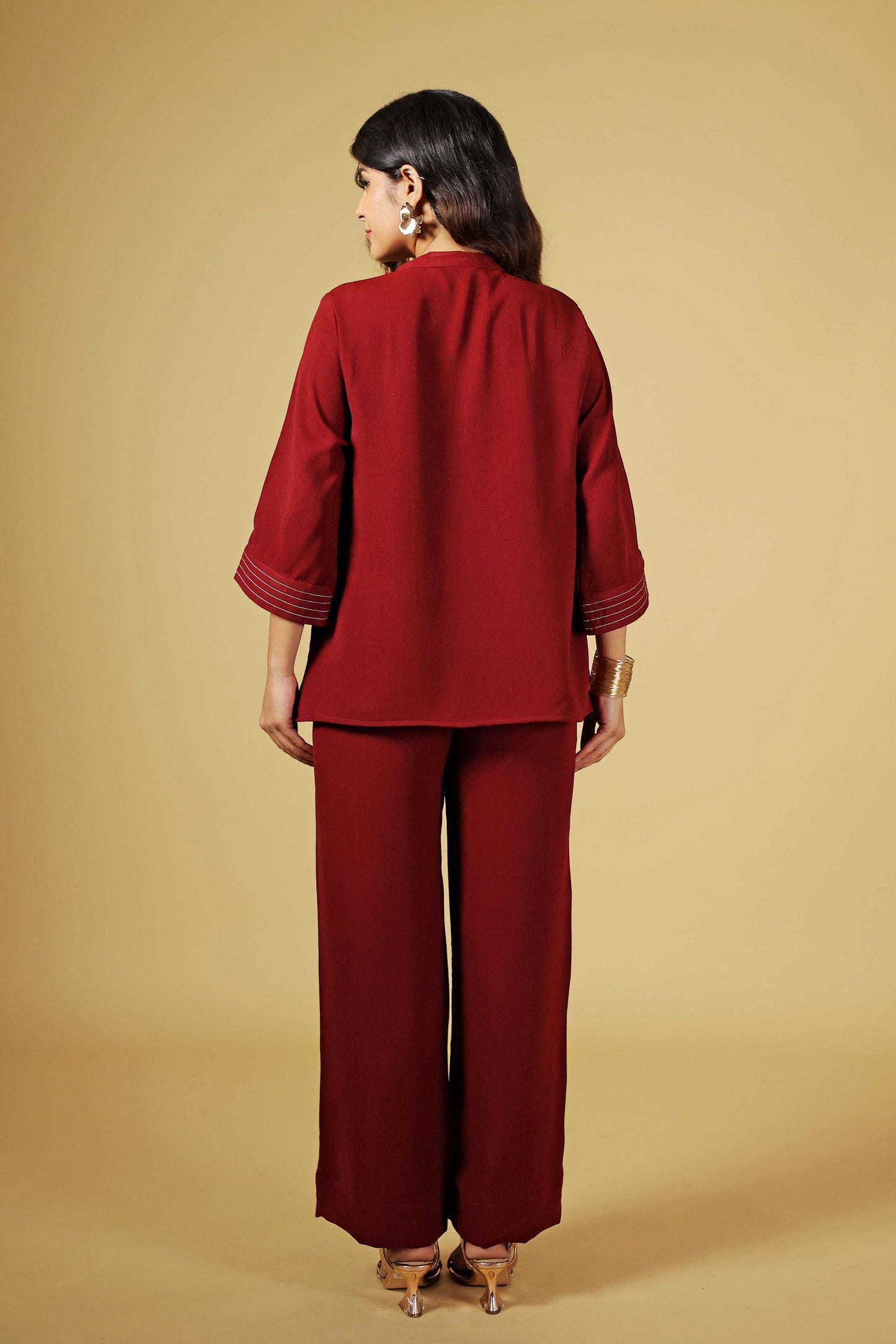 Crimson Bloom 2-Piece Set