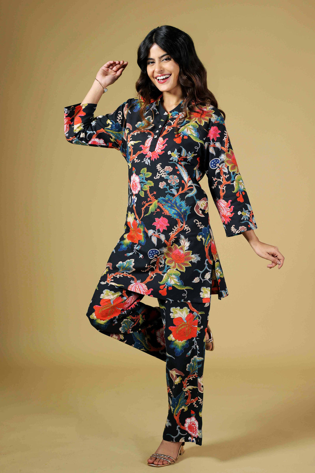 Petal Twilight Kurti Set