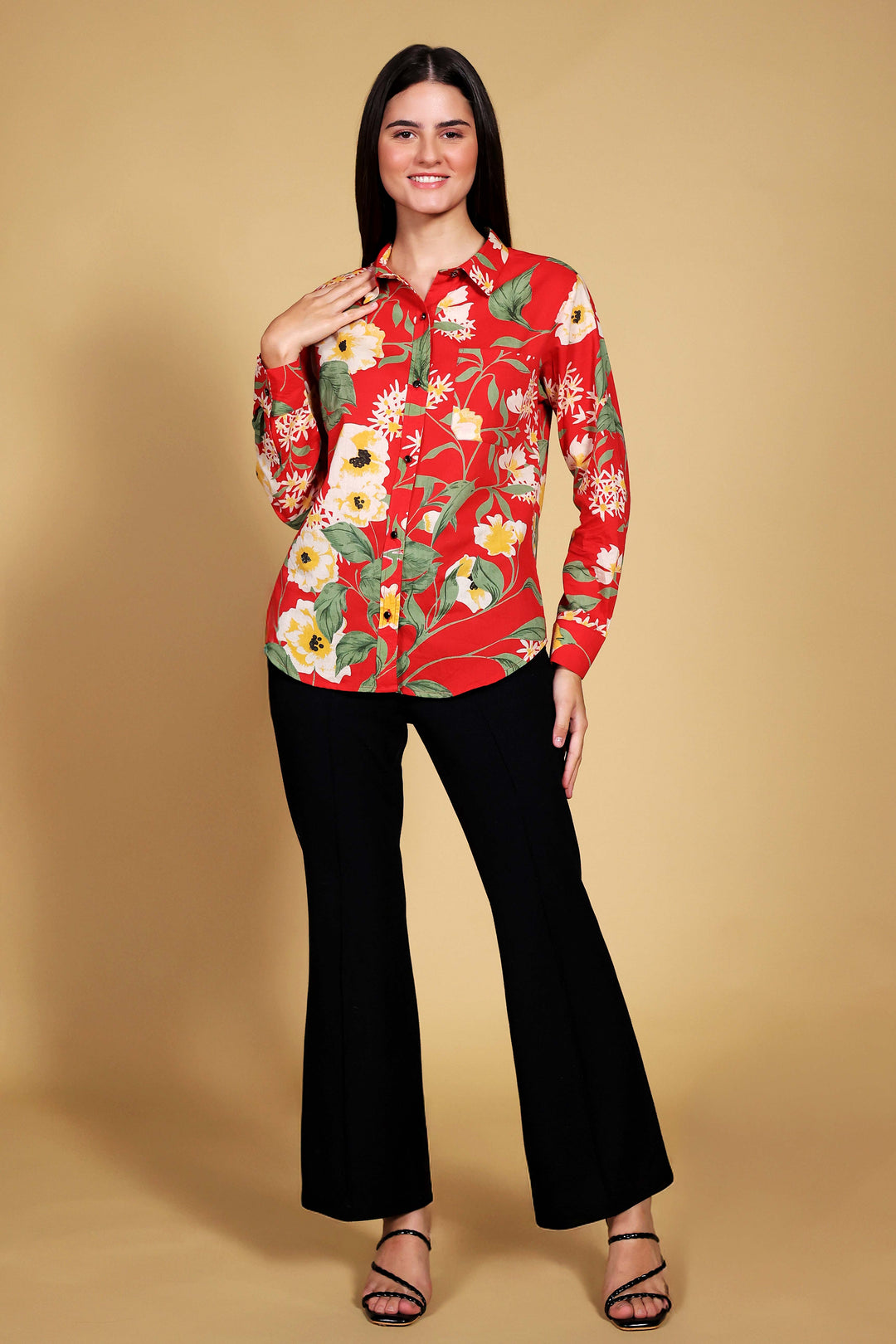 Red Garden Luxe Shirt