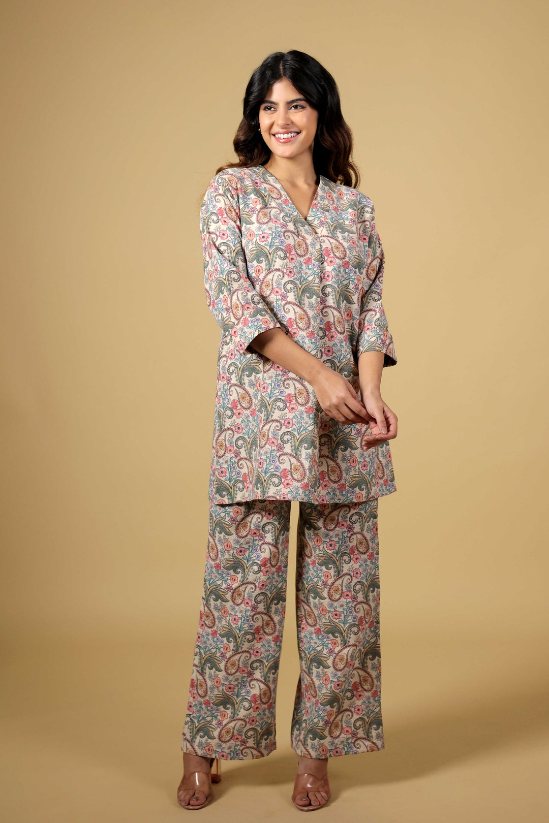 Paisley Paradise Kurti Set