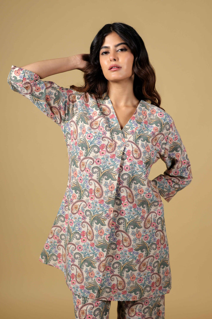 Paisley Paradise Kurti Set