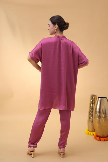Heather Grace Embroidered Kaftan Set