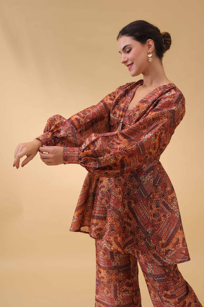 Rustic Boho Printed 2-Piece Set