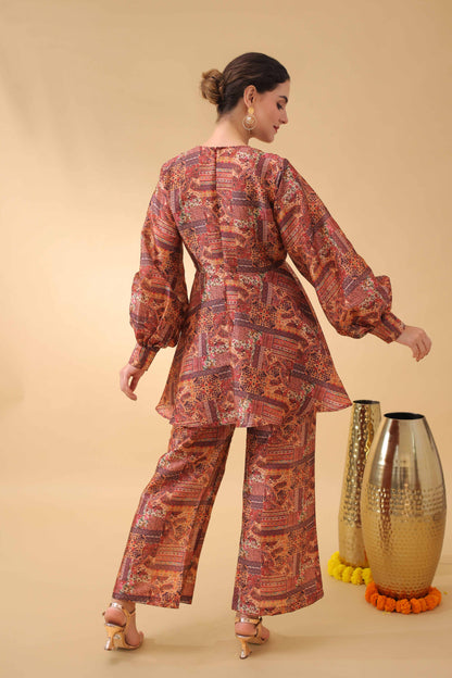 Rustic Boho Printed 2-Piece Set