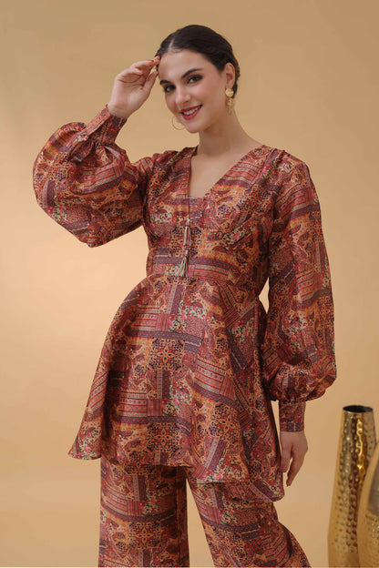 Rustic Boho Printed 2-Piece Set